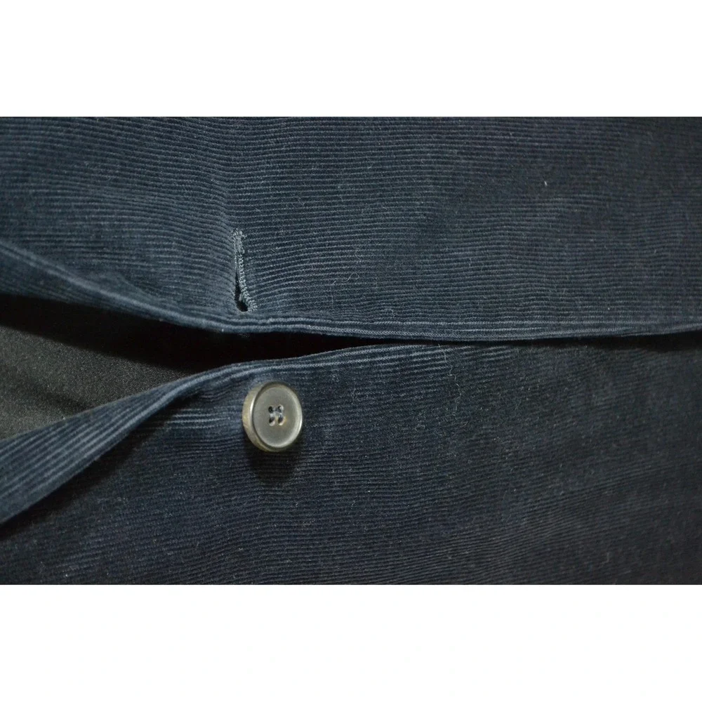 Reiss Blazer Mens 38S Navy Blue Corduroy Cotton Casual Luxury‎ Sport Coat Jacket